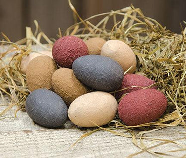 12 Pkg Primitive Eggs 15 - The Fox Decor